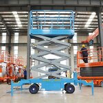 Lift Table Manufacturer - Hydraulic Roller Mini Fixed Scissor Platform with Wheels