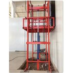 Goods Lift Manufacturer - Fully Covered 3 Floor Heavy Duty Vertical Warehouse Lift