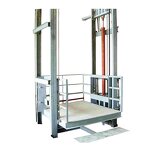 Goods Lift Manufacturer - Fully Covered 3 Floor Heavy Duty Vertical Warehouse Lift