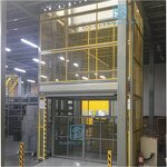 Freight Elevator Manufacturer - Industrial Guide Rail Hydraulic Vertical Warehouse Lift