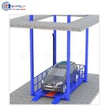Car Lift Manufacturer - 4 Post 3T Hydraulic Steel Lift for Workshop Repair Shop