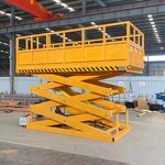 Scissor Lift Table Manufacturer - Fixed Hydraulic Manual Foot Pump Cargo Lifter