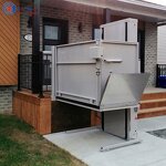 Wheelchair Lift Manufacturer - 1.5m 400kg Indoor Outdoor Vertical Wheelchair Disabled Lift