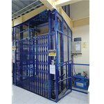 Cargo Lift Manufacturer - Single/Double Guide Rail Hydraulic Vertical Warehouse Lift