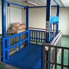 Cargo Lift Manufacturer - Stair Hydraulic Freight Lift for Heavy Goods Home Warehouse