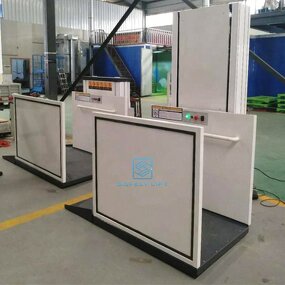 Goods Lift Manufacturer - Mezzanine External Hydraulic Lift for Home Goods Transport