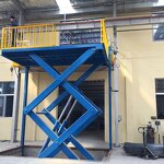 Scissor Lift Table Manufacturer - Fixed Hydraulic Manual Foot Pump Cargo Lifter