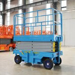 Lift Table Manufacturer - Hydraulic Roller Mini Fixed Scissor Platform with Wheels