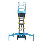 Lift Table Manufacturer - Hydraulic Roller Mini Fixed Scissor Platform with Wheels