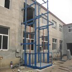 Goods Lift Manufacturer - Fully Covered 3 Floor Heavy Duty Vertical Warehouse Lift