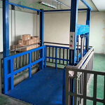 Freight Elevator Manufacturer - Hydraulic High Standard Vertical Cargo Lift Platform