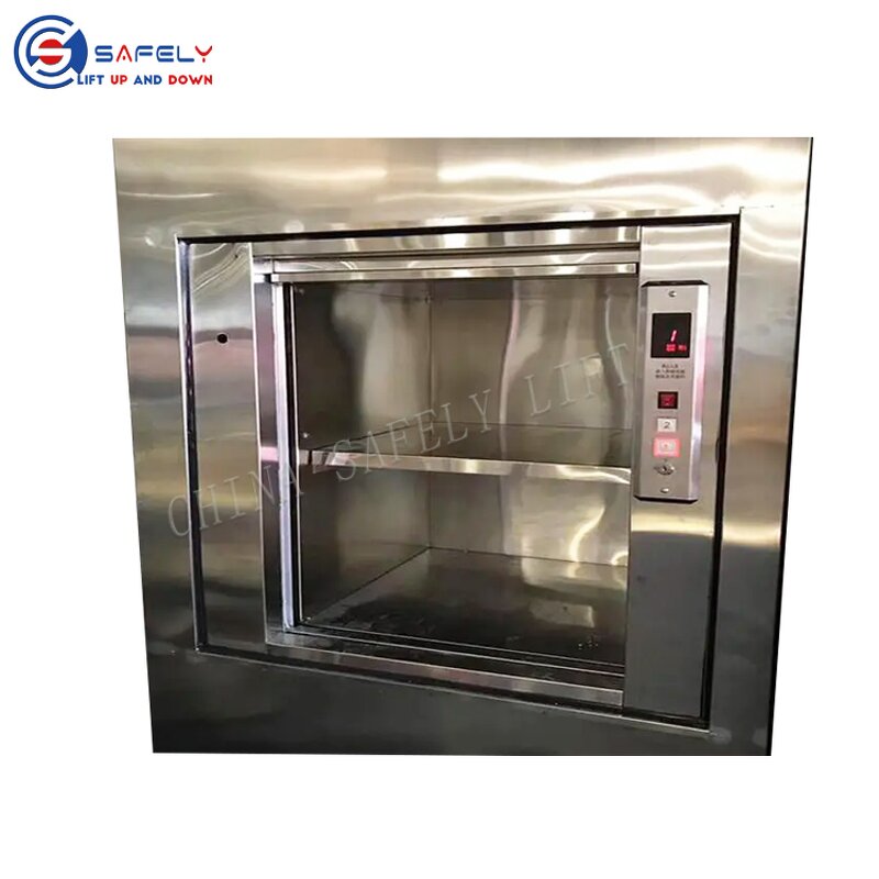Dumbwaiter Lift Manufacturer - 100kg Traction Food Kitchen Service Hotel Lift