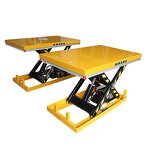 Scissor Lift Table Manufacturer - Fixed Hydraulic Manual Foot Pump Cargo Lifter