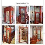 Home Elevator Manufacturer - 2-3 Floor Hydraulic Residential Safe Cheap House Lift