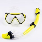 Diving Snorkel Set Manufacturer - Sinodiving Anti-Fog Tempered Glass Mask Snorkel