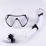 Diving Snorkel Set Manufacturer - Sinodiving Anti-Fog Tempered Glass Mask Snorkel