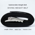 Diving Weight Belt Manufacturer - Sinodiving Stainless Steel Quick Release Waist Belt