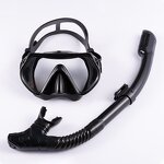 Diving Snorkel Set Manufacturer - Sinodiving Anti-Fog Tempered Glass Mask Snorkel