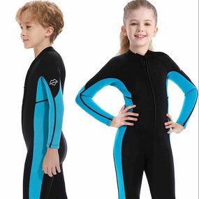 Kids Wetsuit Manufacturer - Sinodiving 3mm Thermal Chest Zip Surfing Diving Suit