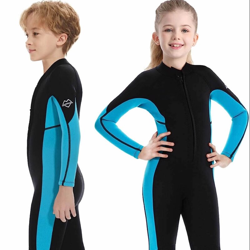 Kids Wetsuit Manufacturer - Sinodiving 3mm Thermal Chest Zip Surfing Diving Suit