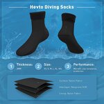 Diving Socks Manufacturer - Sinodiving 3mm Neoprene GBS Sand Proof Beach Swim Socks