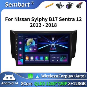 Car Radio Manufacturer - Sinodiving Android 16 for Nissan Sylphy B17 2013-2018