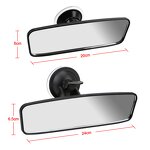 Car Mirror Manufacturer - Sinodiving 200-60MM Wide-angle Interior Rear View Mirror