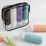 Travel Bottle Manufacturer - Sinodiving Food Grade Silicone Perfume Lotion Shampoo Kit