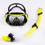 Diving Snorkel Set Manufacturer - Sinodiving Anti-Fog Tempered Glass Mask Snorkel