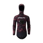 Wetsuit Manufacturer - Sinodiving 3MM Red Camo Custom Super Elastic Spearfishing Suit