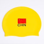 Swim Cap Manufacturer - Sinodiving Seamless Silicone Custom Logo Fashion Bathing Cap