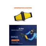 Sea Scooter Manufacturer - Sinodiving 480W High Speed Plastic Underwater Sea Scooter
