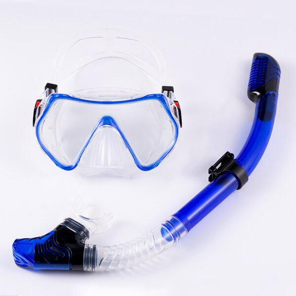 Diving Snorkel Set Manufacturer - Sinodiving Anti-Fog Tempered Glass Mask Snorkel