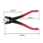 Hand Tool Manufacturer - Sinodiving R Type Collar Hose Clip Clamp Plier Car Repair