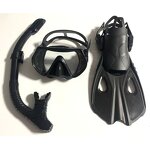 Diving Fins Manufacturer - Sinodiving Frog-Shaped Blade with Goggles Breathing Tube