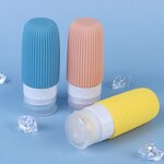 Travel Bottle Manufacturer - Sinodiving 60ml Silicone Refillable Cosmetic Shower Bottle