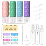 Travel Bottle Manufacturer - Sinodiving Food Grade Silicone Perfume Lotion Shampoo Kit