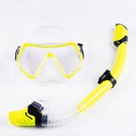 Diving Snorkel Set Manufacturer - Sinodiving Anti-Fog Tempered Glass Mask Snorkel