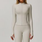 Sports Jacket Manufacturer - Zipper Long Sleeve Outdoor Leisure Quick Dry for Fall Winter