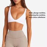 Activewear Bra Manufacturer - Women's High Quality Custom Comfortable Backless Push-Up