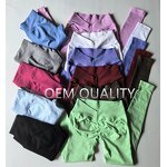 Yoga Leggings Manufacturer - Seamless Women Scrunch Butt V Hip-Lifting Custom Logo