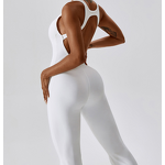 Yoga Bodysuit Manufacturer - Fitness Seamless Loungewear Casual Unitard Wide Leg