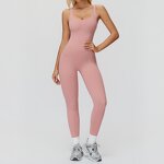 Yoga Bodysuit Manufacturer - Fitness Loungewear Tight-Fitting Slimming One-Piece Dress