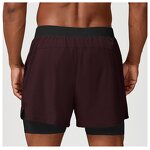 Sports Shorts Manufacturer - Men's Training Stretch Quick-Dry Double-Layer Elastic Waistband