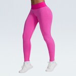 Leggings Manufacturer - Sports Seamless Nylon Patchwork High Waist V Shape