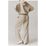 Sports Suit Manufacturer - Autumn Women's New Fleece Hooded with Double Pocket Shorts