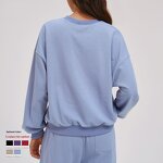 Sweatshirt Manufacturer - Women's Windproof Soft Plus-Size Loose Fit Oversized