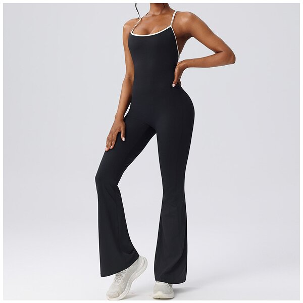 Yoga Jumpsuit Manufacturer - Wholesale Custom Logo Backless Sexy One Piece