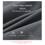 Sports Shorts Manufacturer - Men's Summer Quick-Dry Four-Way Stretch for Workout Running