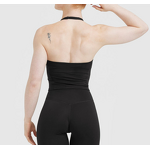 Tank Top Manufacturer - Women's Lightweight U-Neck Halter with Built-In Bra